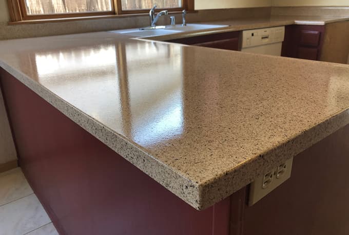 Kitchen island counter