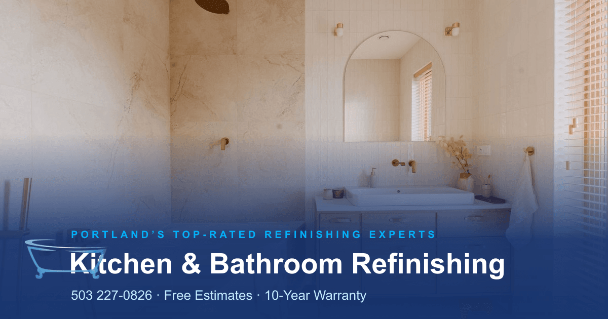 Bathroom Resurfacing vs Refinishing: What Is the Difference?